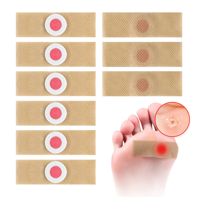 Detox Foot Patch - (.) 6枚入り、足のケア用ステッカー、角質除去パッチ、角質ケアパッチ、角質除去、夏の足のケア用品