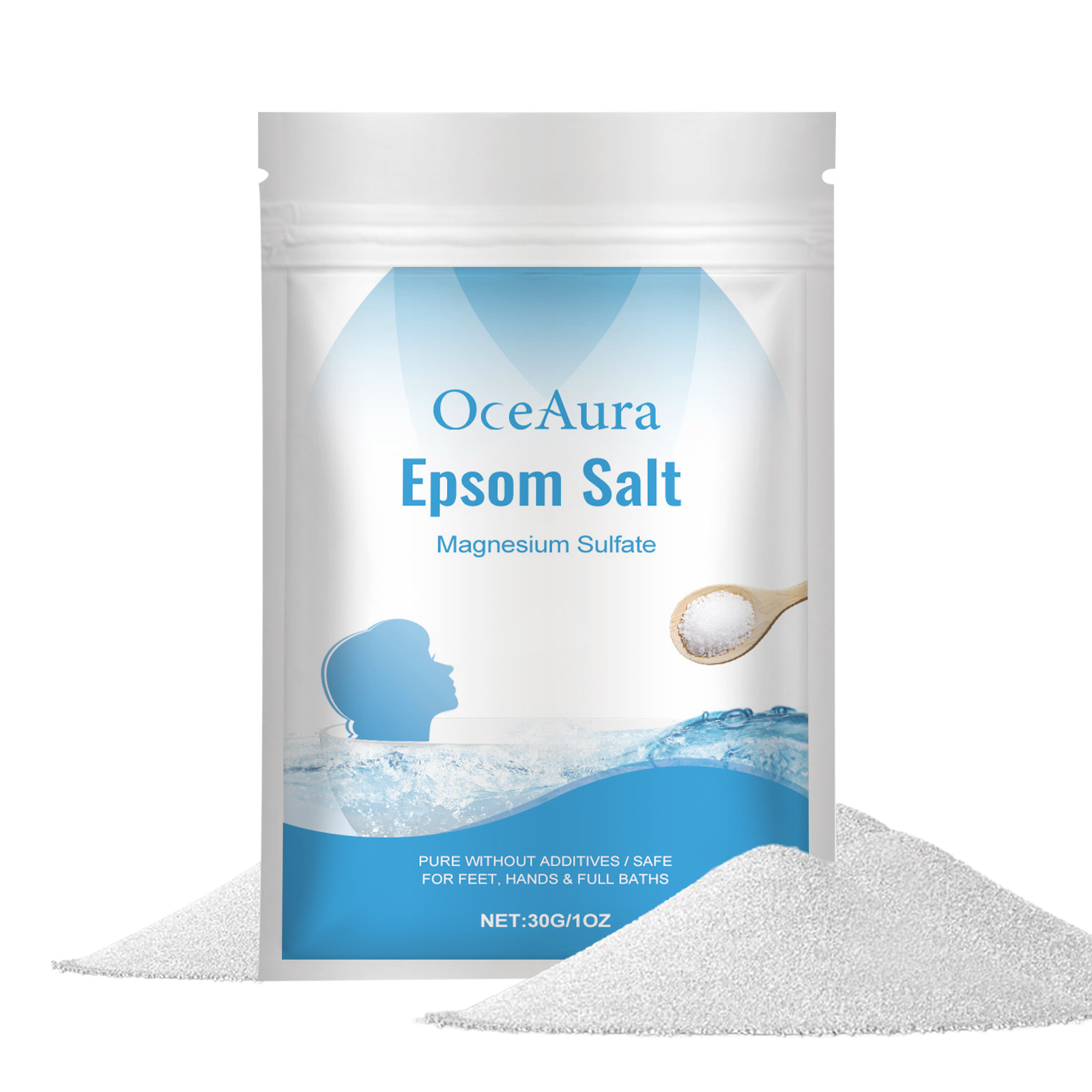 オーセアラ エプソムソルトバス ストレス解消 角質除去 ディ - Bath Salts Magnesium のレビューと価格