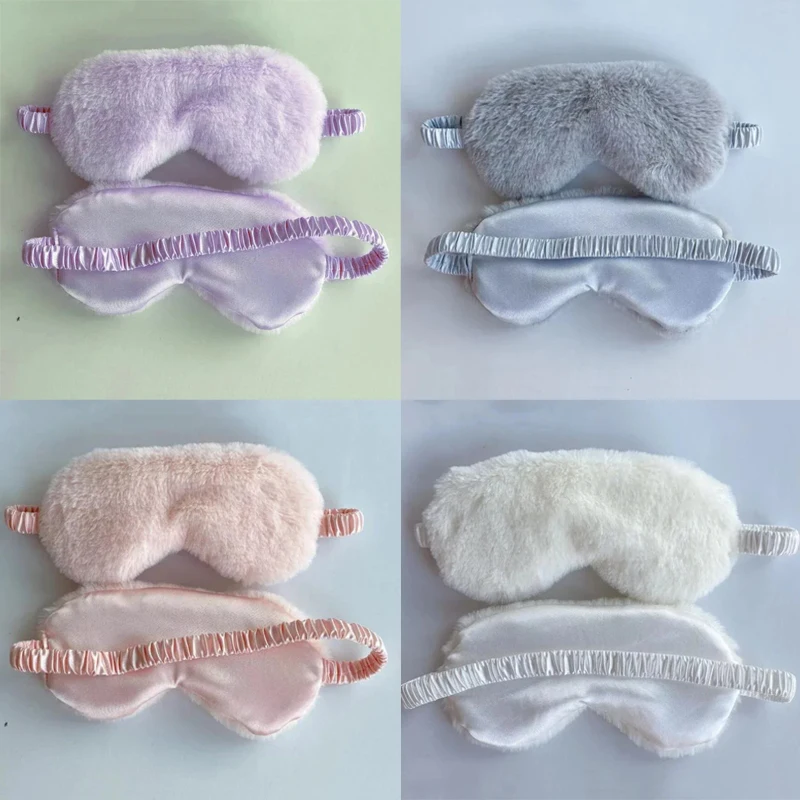 アイマスク、睡眠用アイカバー、柔らかいぬいぐるみ素材、かわい - Health & Wellness Unlimited のレビューと価格