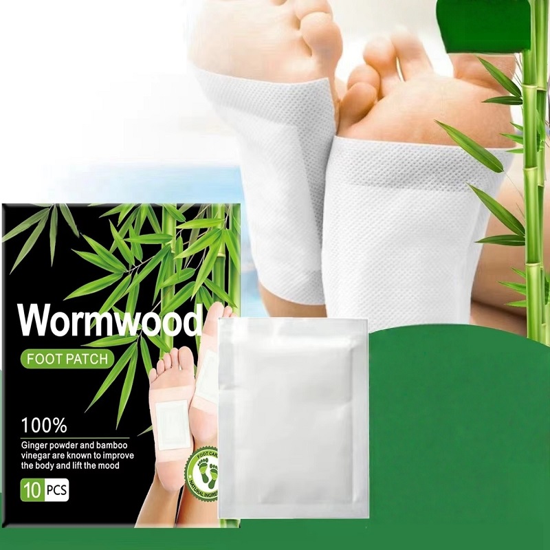 10 ピースよもぎフットパッチホームヘルスケアボディクリーニ - Detox Foot Patch のレビューと価格