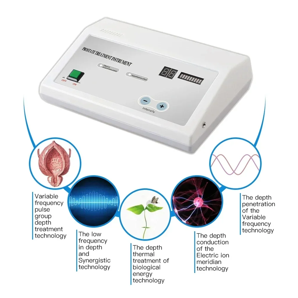強力な前立腺マッサージ器 パルス振動磁気療法器具 男性用 前 - Therapy Health And Wellness のレビューと価格