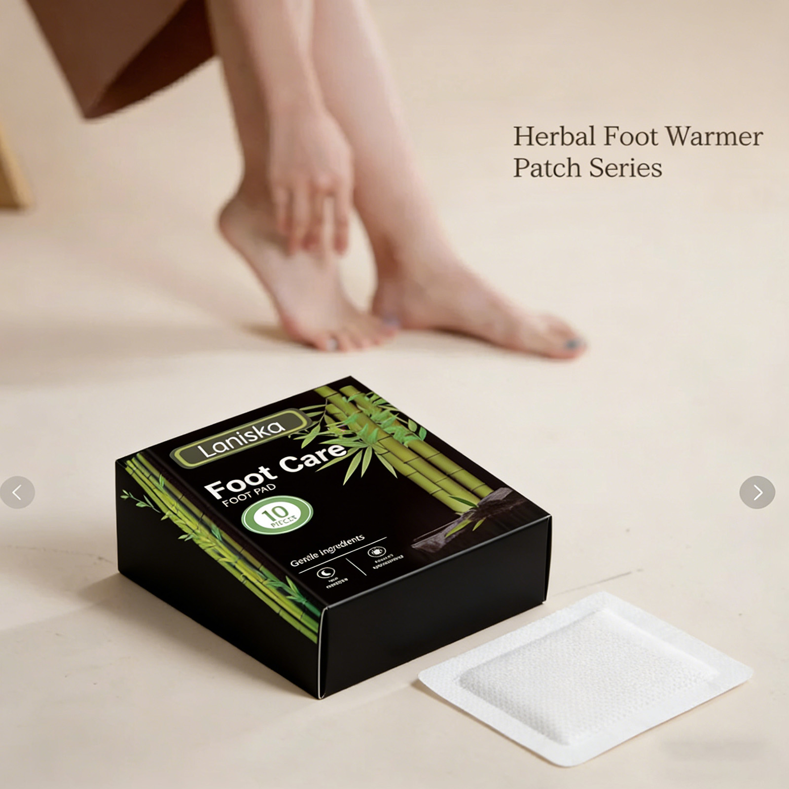 ハーブフットパッチ 睡眠を助ける ストレス解消 ディープクレ - Detox Foot Patch のレビューと価格