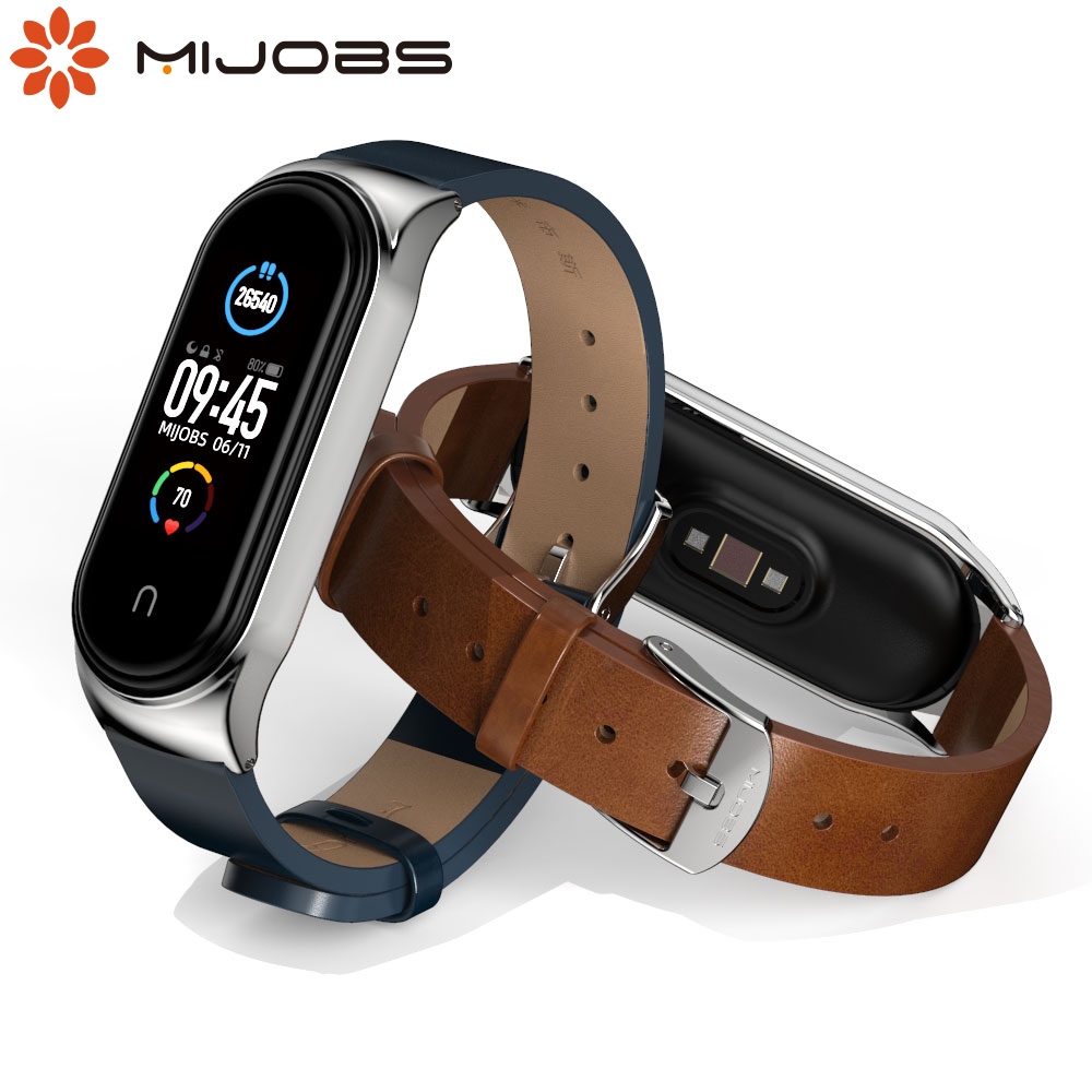 Mi バンド 10 9 8 7 6 5 ストラップ革シャオ  - Health Wellness Bracelet のレビューと価格