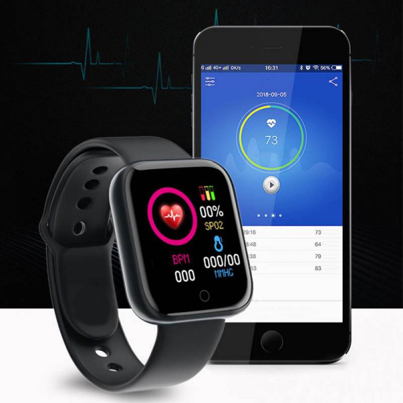 男性スマートウォッチカラースクリーン Bluetooth 女 - Health Wellness Bracelet のレビューと価格