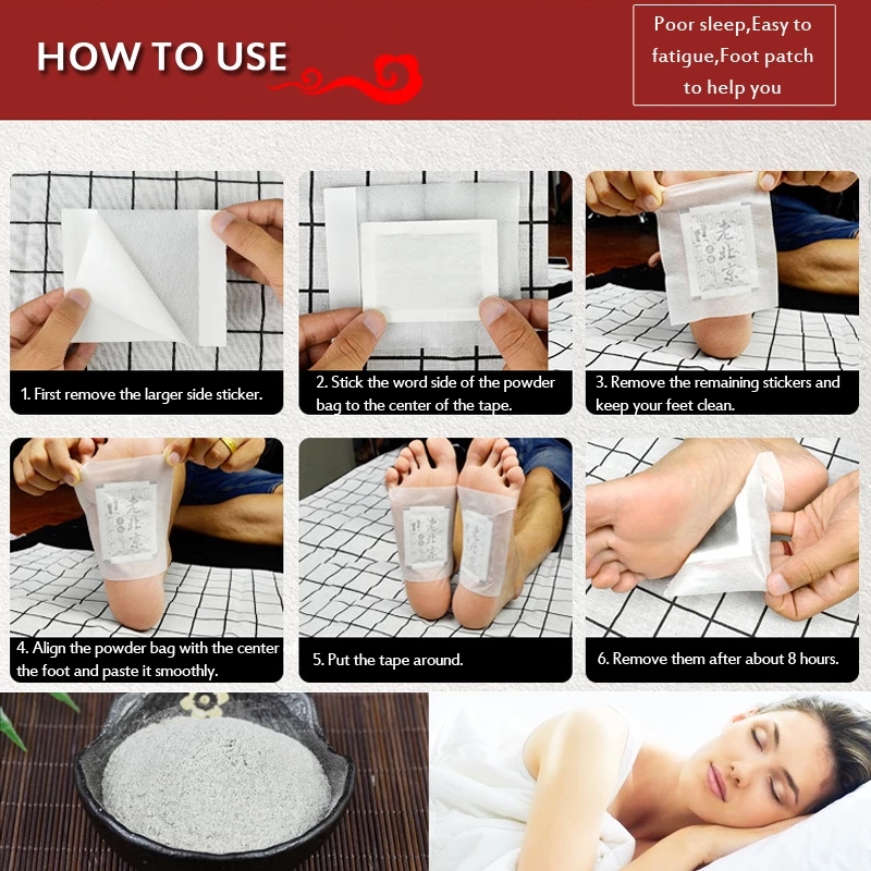 10 個伝統中国医学デトックスフットパッチ竹酢よもぎ栄養補給 - Detox Foot Patch のレビューと価格