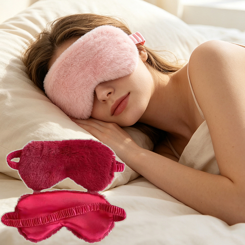 スリーピングマスク 睡眠用アイマスク ソフトプラッシュアイマ - Health & Wellness Unlimited のレビューと価格