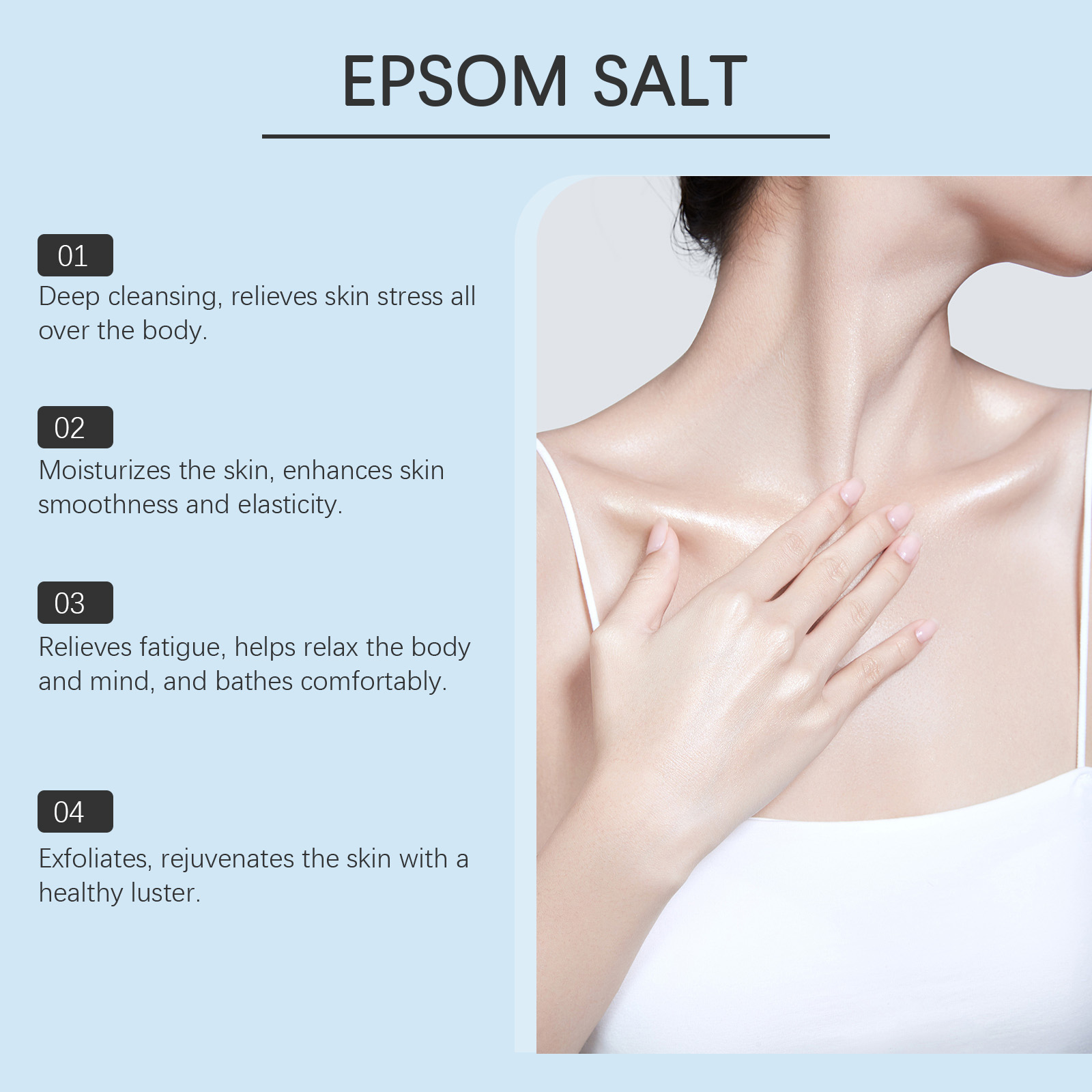 エプソムソルト 硫酸マグネシウム 保湿 角質除去 純粋な天然 - Bath Salts Magnesium のレビューと価格