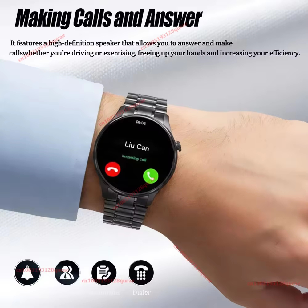 スマートウォッチ メンズ ブルートゥース通話 スポーツフィッ - Health Wellness Bracelet のレビューと価格