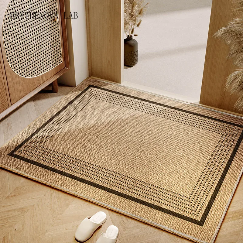 珪藻土滑り止めフロアマット、防塵玄関マット、家庭用汚れ防止耐 - Bamboo Bath Mat のレビューと価格