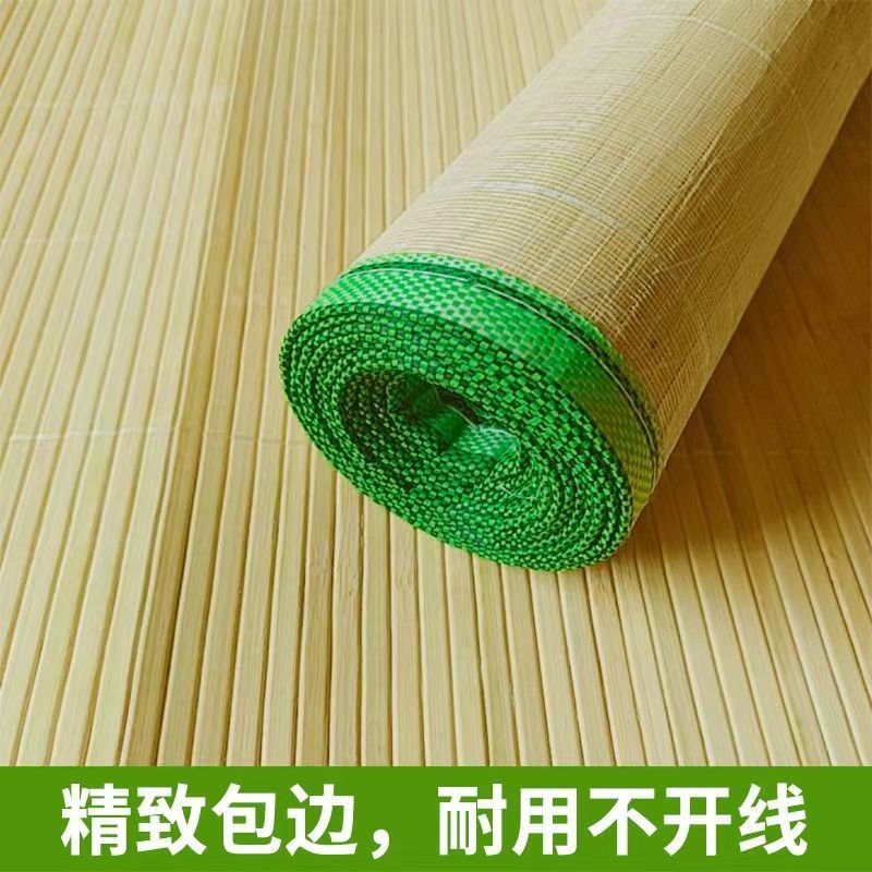 天然竹マット家庭用ベッドストレートチューブサマーカーペットラ - Bamboo Bath Mat のレビューと価格
