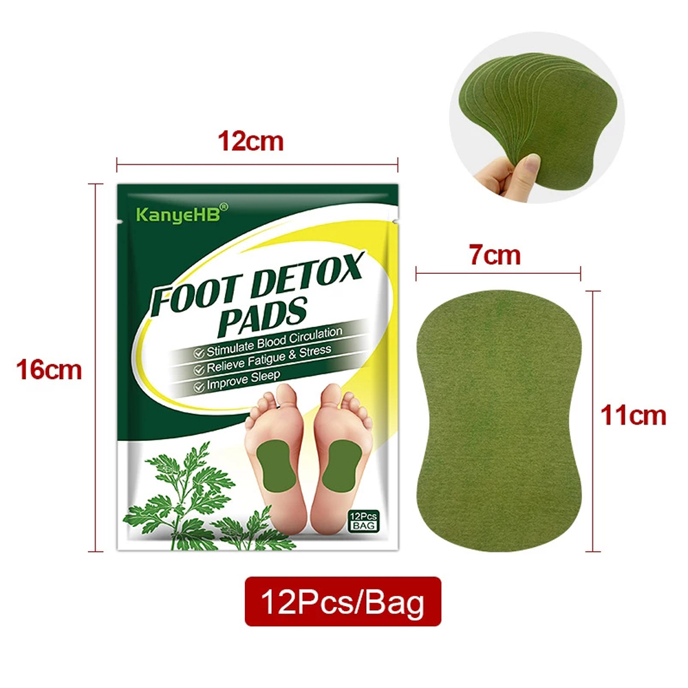 12-60 個のデトックスフットパッチ足パッド体内の毒素を浄 - Detox Foot Patch のレビューと価格