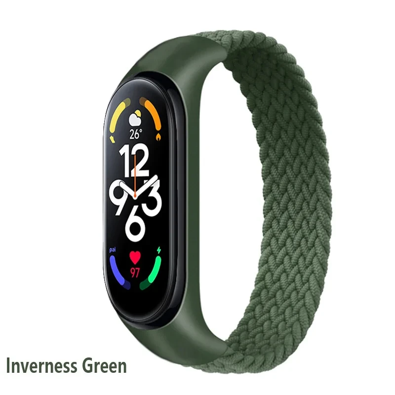 ストラップ mi バンド 7 8 6 5 ナイロン編組ソロル - Health Wellness Bracelet のレビューと価格