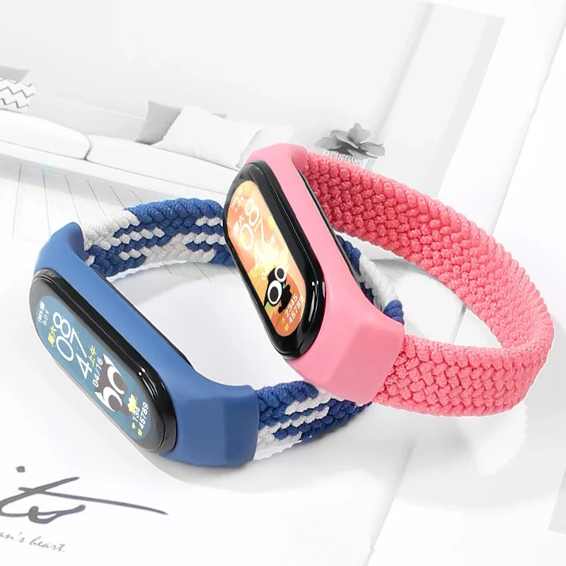 ストラップ mi バンド 7 8 6 5 ナイロン編組ソロル - Health Wellness Bracelet のレビューと価格
